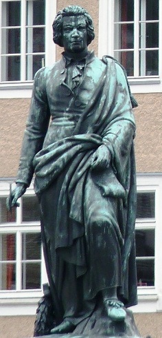 ザルツブルクの像